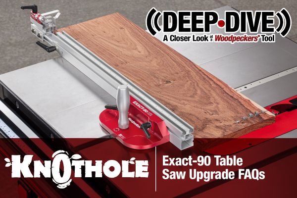 Exact-90 Table Saw Upgrade FAQs