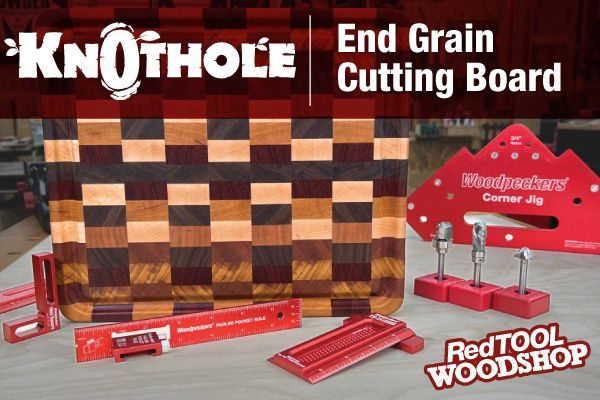 End Grain Cutting Board Step-By-Step Tutorial