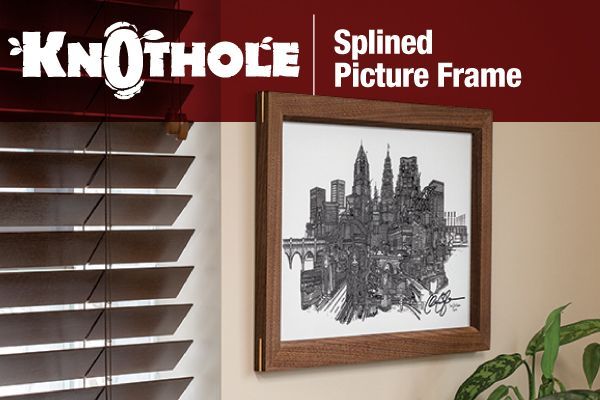 Splined Picture Frame