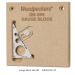 GB369 30/60/90 Stainless Steel Gauge Block - in Wooden Case