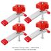 Hold Down Clamp, Pivot, Non-Slip - 4 pack