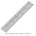 JOINER'S COMBINATION SQUARE BLADE - 6 INCH