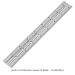 JOINER'S COMBINATION SQUARE BLADE - 8 INCH 