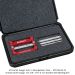 MT CENTER GAUGE SS – INCH Includes Center Gauge and 1/4"", 3/8"", 7/16"" and 1/2"" stainless steel marking bars in a Woodpeckers case.MTCGSS-IN-23