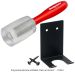 Polycarbonate Round Mallet - Clear w/Rack-It
