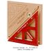 300mm PRECISION TRIANGLE - WITH CASE