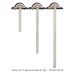 Posi-Lock T-Square Inch Set w/ Rack-Its
