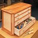 Woodsmith Benchtop Heirloom Tool Chest Standard Plan – 8.5” x 11” PDF Download
