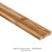 TEAK THIN-STOCK LUMBER ¾” X 4” X 24” 1-PIECE