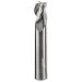 SOLID CARBIDE END MILL, 3-FLUTE, ALUMINUM CUTTING, 1/2" SHANK, 1/2" DIA, 3/4" CUT LENGTH, 3" OAL