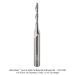 SOLID CARBIDE UP CUT 2 FL, 1/4"SH, 1/8" DIA, 13/16" CL, 2-1/2"OAL
