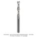 SOLID CARBIDE UP-CUT 2-FL, 1/4"SH, 1/4" DIA, 1-1/4" CL, 3" OAL