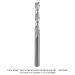 SOLID CARBIDE UP-CUT 2-FL, 1/4"SH, 1/4" DIA, 1-1/2" CL, 3-1/2" OAL