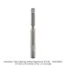 CARBIDE TIPPED MICRO BEARING FLUSH TRIM, 2-FLUTE, 3/16" DIA, 1/2" CL, 1/4" SHANK, 2-1/8"OAL