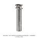 CARBIDE HEAD UP CUT HALF-ROUND, 2 FL 6mm, 1/2" SH
