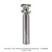 CARBIDE HEAD UP CUT HALF-ROUND, 2 FL 8mm, 1/2" SH