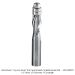 SOLID CARBIDE FLUSH TRIM UP CUT 2-FL, 1/2" SH, 1/2" D, 1" CL, 3-1/2" OAL