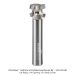 CARBIDE HEAD HALF-ROUND, 2-FL, 1/2" SH, 1/8" RAD, 1/4" OPENING