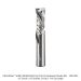 SOLID CARBIDE SHORT UP CUT MORTISING COMPRESSION 2+2-FL, 1/2" SH, 1/2" D, 1-1/4" CL, 3" OAL