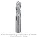 SOLID CARBIDE DOWNCUT 3-FL, 1/2" SH, 1/2" D, 1-1/4" CL, 3"OAL