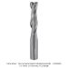 SOLID CARBIDE UP CUT 2-FL, 1/2" SH, 1/2" D, 2" CL, 4" OAL