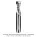 SOLID CARBIDE SPIRAL DOVETAIL, 2-FL UP-CUT, 1/2" SH, 1/2" DIA, 8 DEG, .825" CL