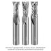 HIGH SPEED STEEL SPIRAL BIT SET, 2-FL, 1/2" SH, 1/2" DIA, 3- PC SET