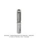 CARBIDE TIPPED FLUSH TRIM BIT, 2-FL, 1/2" SH, 1/2" DIA, 1" CL, 2-3/4" OAL