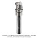 CARBIDE HEAD BOWL BIT, 3-FL, 8mm SH, 12mm DIA, UP CUT, 10mm CL, 3mm RAD, 57mm OAL