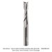 SOLID CARBIDE UP CUT VARIABLE HELIX 8mm SH, 8mm DIA, 35mm CL, 76mm OAL