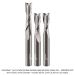 SOLID CARBIDE UP CUT VARIABLE HELIX 8mm SH, 8mm DIA, 3 PC SET