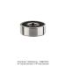 BALL BEARING, 3/4" OD x 1/4" ID