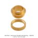 TEMPLATE GUIDE BUSHING 13/16" ID, 1" OD, 7/32" LENGTH - FOR JUICE GROOVE BITS