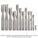 SOLID CARBIDE VARIABLE HELIX UP CUT MASTER SET