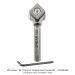 CARBIDE INSERT VG CHAMFER BIT, 1-FL, 1/4" SH, 45 DEG, .585" DIA
