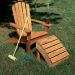 Woodsmith Adirondack Chair & Ottoman Standard Plan – 8.5” x 11” Print (Shipped to You)