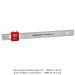 Bench Rule-Stainless Steel-18"-Inch + Metric Graduations