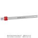 Bench Rule-Stainless Steel-24"-Inch Graduations