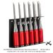 Woodpeckers 6 Piece Mortise Chisel Set with Rack-it
