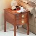 Woodsmith Bow-Front End Table Standard Plan – 8.5” x 11” Print (Shipped to You)
