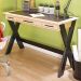 Woodsmith Stylish Sawbuck Desk Standard Plan – 8.5” x 11” Print (Shipped to You)