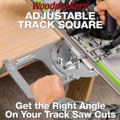 Get the right angle on your track saw cuts.
