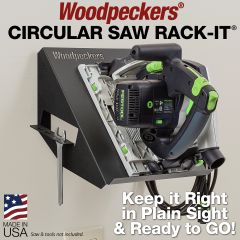 Circular Saw Rack-It with Festool track saw.
