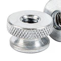 KNOB 1/4-20 Thru 5/8 Dia Knurled