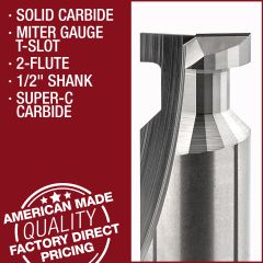 miter gauge t slot router bit