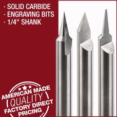 solid carbide engraving bits