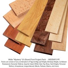 MYSTERY 6.5 BOARD FOOT WIDE BOARD PROJECT PACK