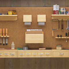 Woodsmith Pegboard Storage System Plan  