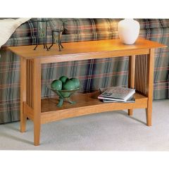 Woodsmith Oak Sofa Table Plan 
