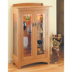 Woodsmith Craftsman Curio Cabinet Plan 
